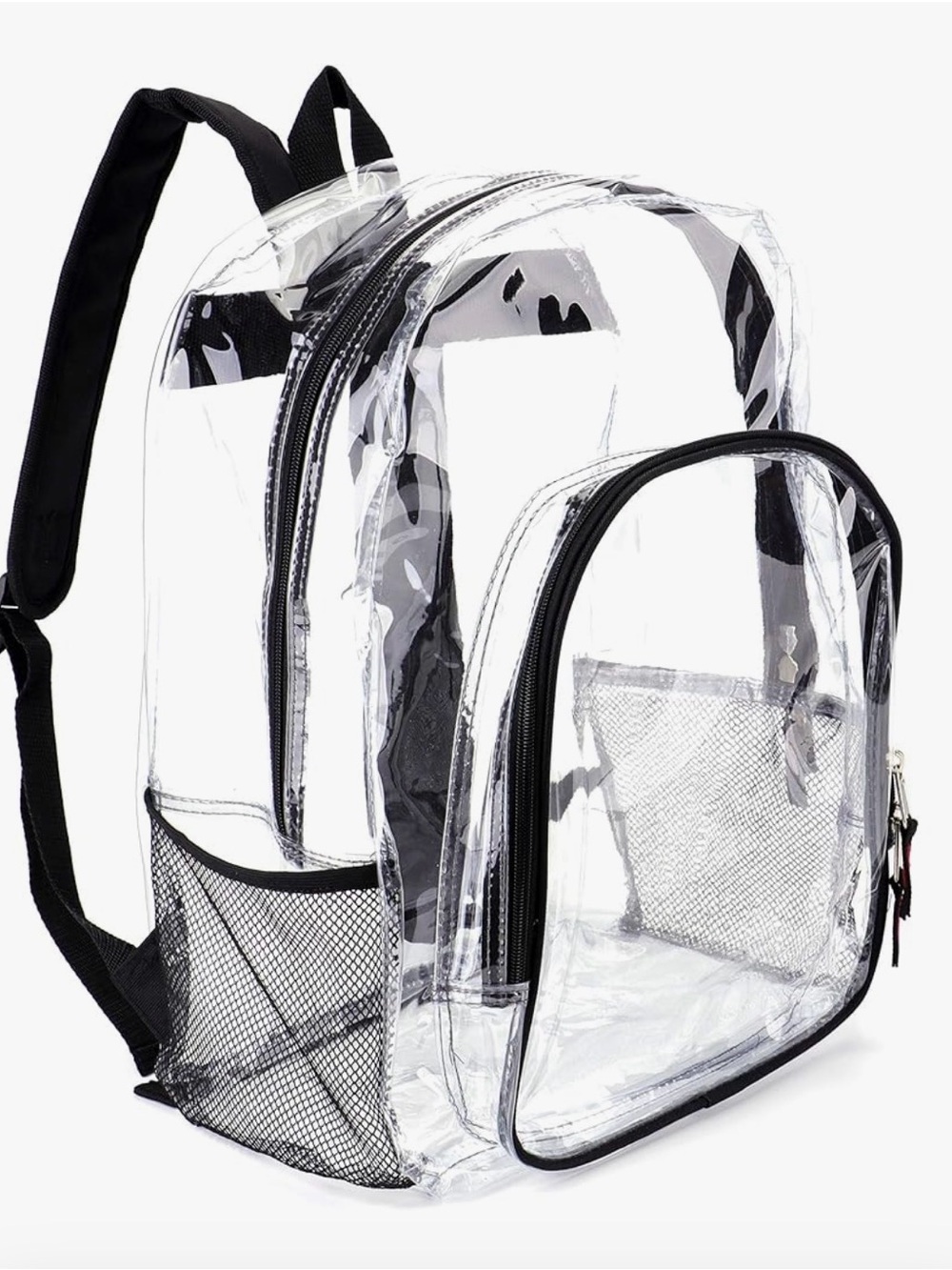 Backpack Clear Transparent See Through Festival Stadium Concert Bag Security OS